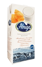 Молоко Авида ультрапастеризованное 2.5%, 970мл