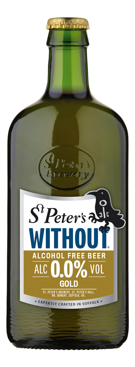 Изображение товара Пиво St.Peter's Without Gold светлое безалкогольное, 0.5л