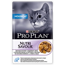 Корм влажный Pro Plan Вкусные кусочки в желе для домашних кошек с индейкой, 85г