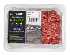 Фарш из говядины и ягнятины Мираторг Dorper охлажденный, 400г
