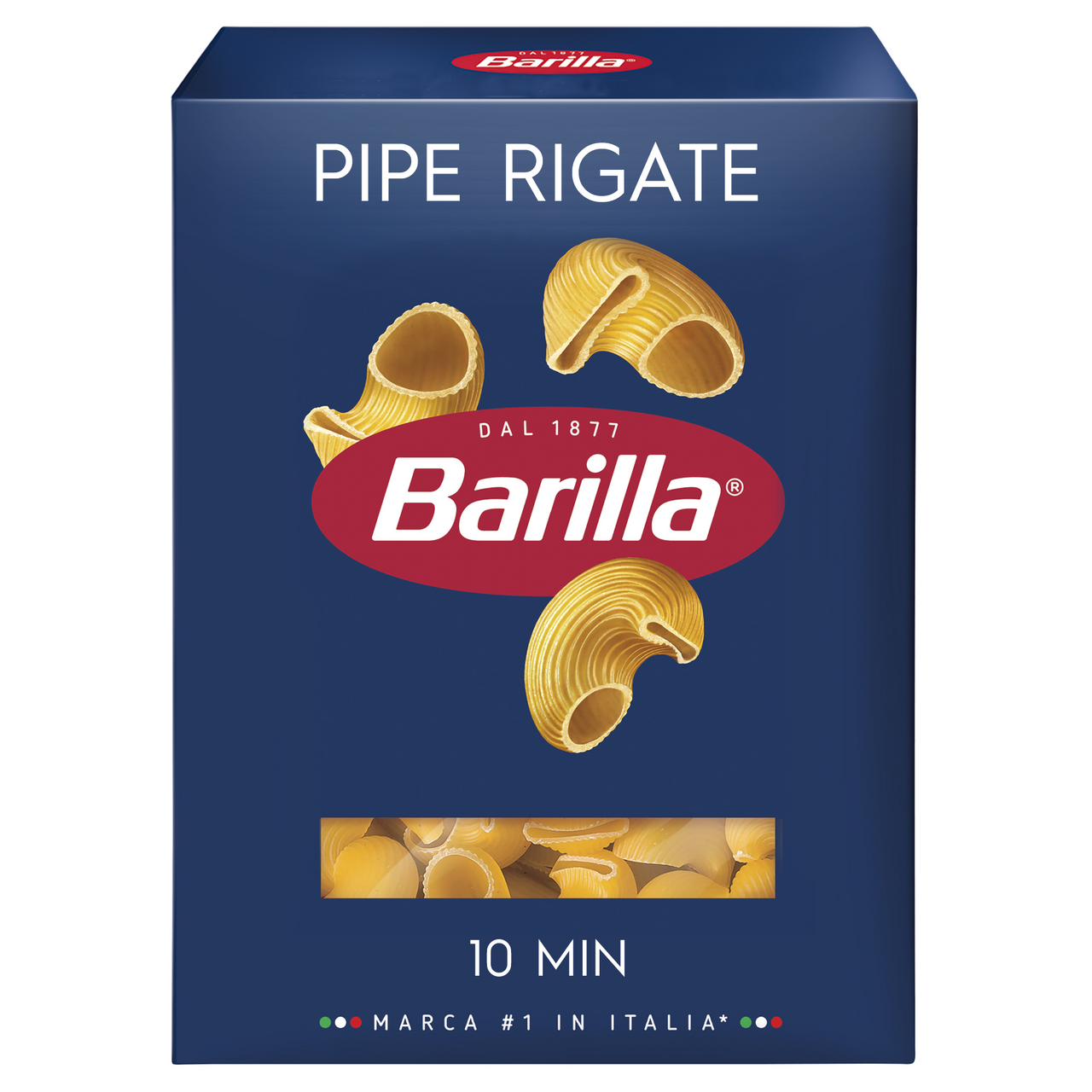 Изображение товара Макароны рожки Barilla Pipe Rigate №91 высший сорт, 450г