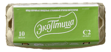 Яйцо куриное Липецкие С2, 10шт