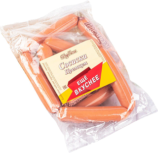 Сосиски Дубки Премиум высший сорт, ~540г