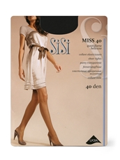 Колготки женские Sisi Miss 40 den черные, размер 4