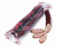 Колбаса Фабрика качества Копчение на дровах полукопченая, ~500г