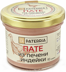 Пате Paterria из печени индейки, 90г