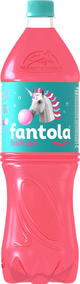 Напиток Fantola Bubble Gum газированный, 1л