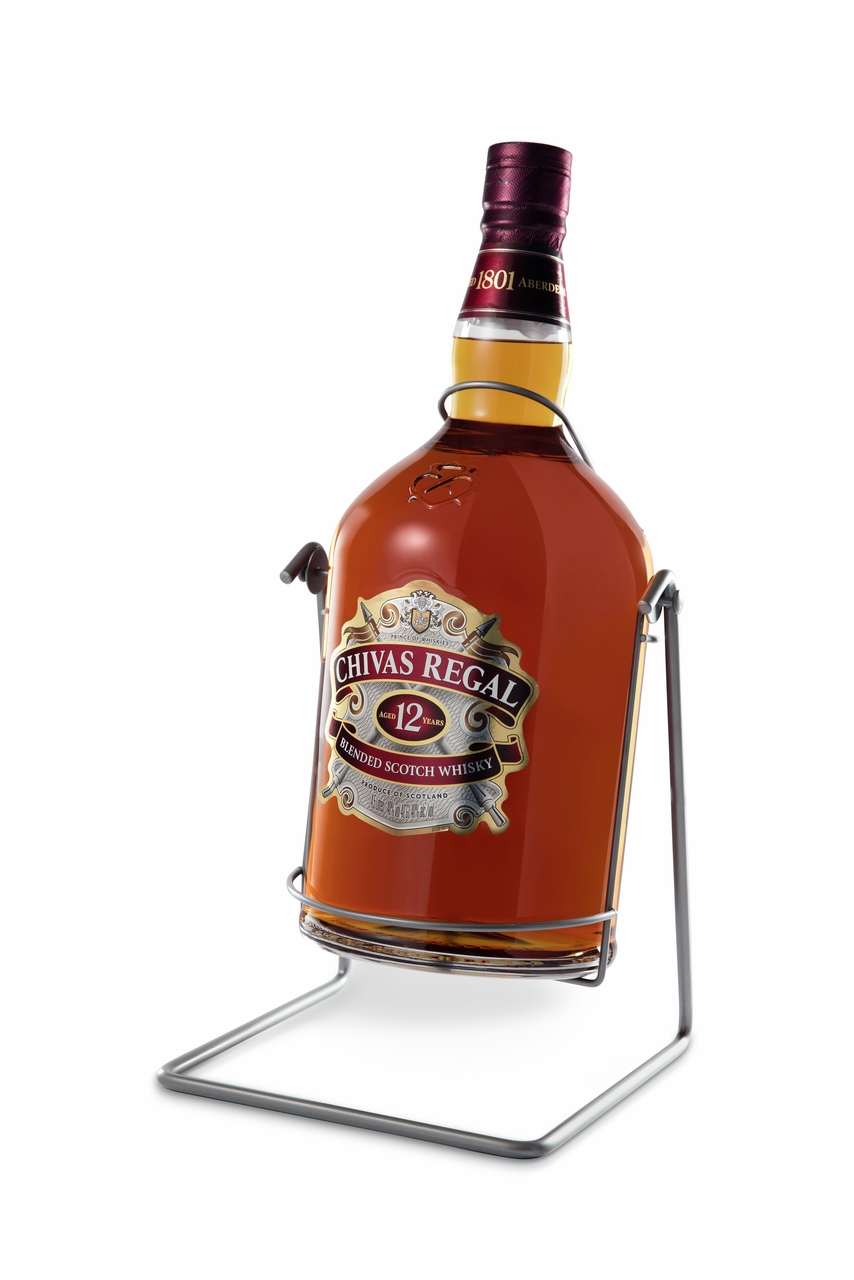 Виски шотландский Chivas Regal 12 лет в подарочной упаковке, 4.5л