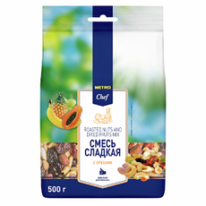 METRO Chef Смесь орехов цукатов и сухофруктов, 500г