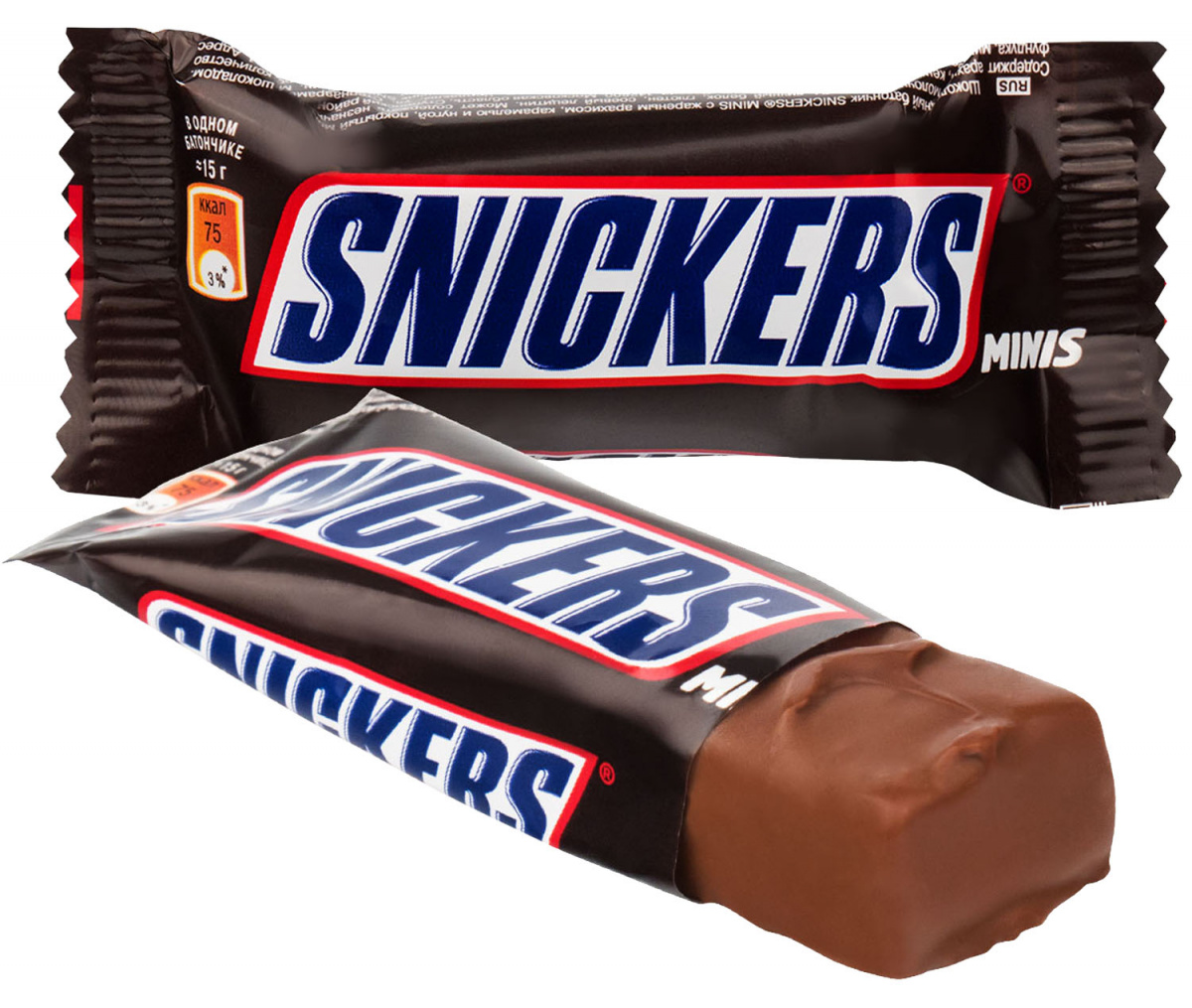 Конфеты Snickers Minis, 1кг