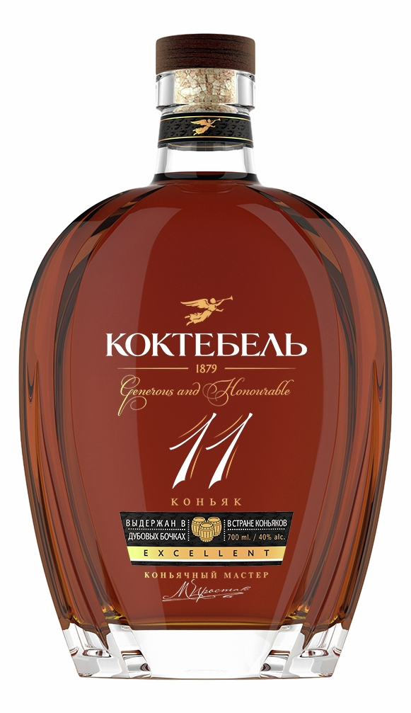 Коньяк Коктебель 11 лет, 0.7л