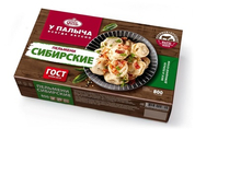 Пельмени У Палыча Сибирские замороженные, 800г