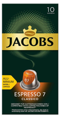 Кофе в капсулах Jacobs Espresso №7 Classico для кофемашин Nespresso 10шт, 52г