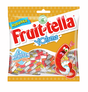 Мармелад жевательный Fruittella Молочные червячки, 138г