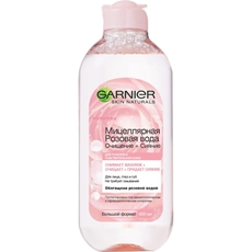 Вода мицеллярная Garnier Розовая Очищение+Сияние для тусклой и чувствительной кожи, 400мл