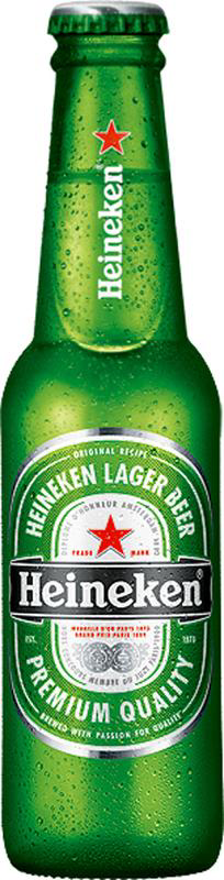 Пиво Heineken светлое, 0.33л x 24 шт купить по выгодной цене, самовывоз ...