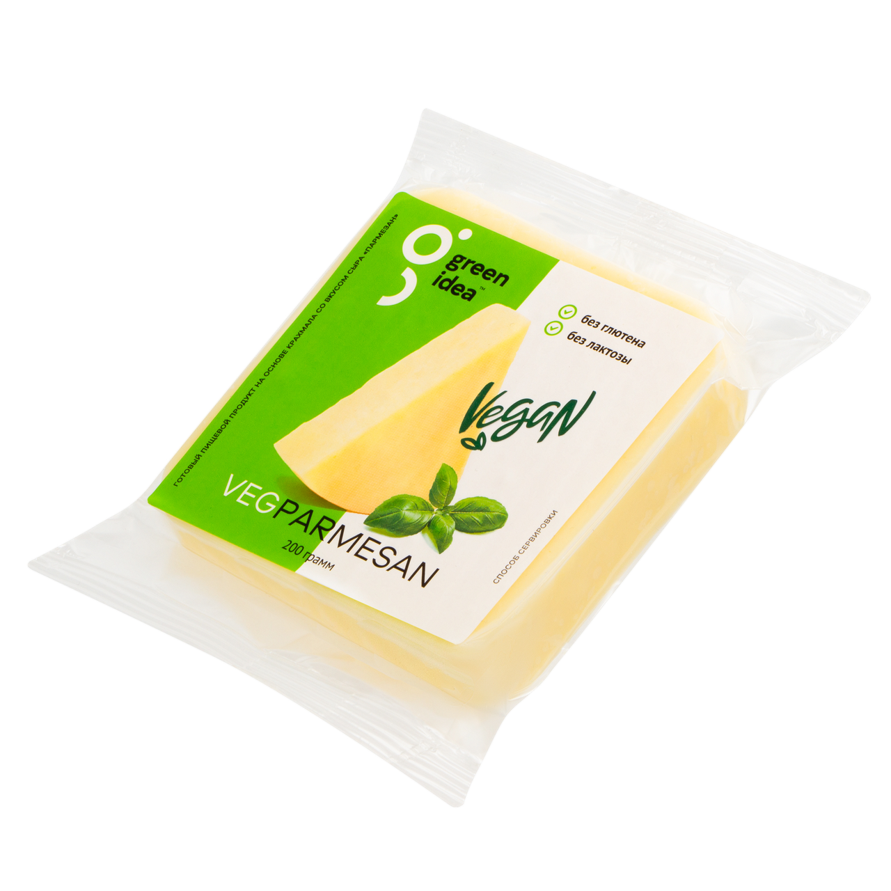 Сыр растительный GREEN IDEA VegParmesan, 200 г
