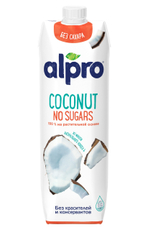 Напиток растительный кокосовый Alpro без сахара, 1л