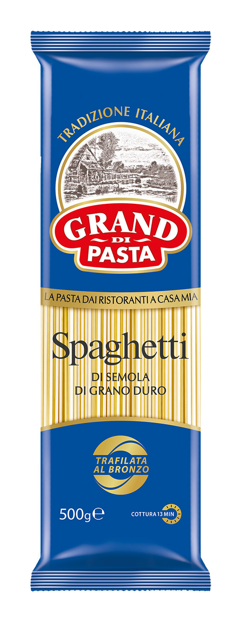 Макаронные изделия GRAND DI PASTA Спагетти, 500 г