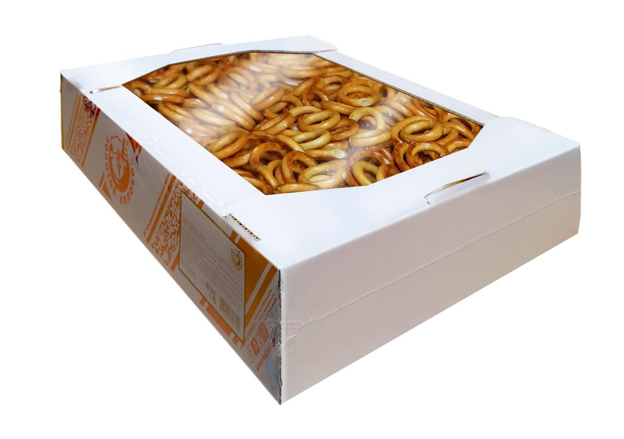 Колечки ЗОЛОТОЙ КОЛОБОК с солью, 1,8 кг