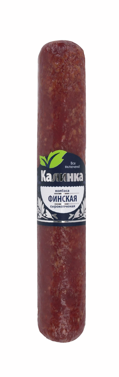 Колбаса Калинка Финская сырокопченая, 180г