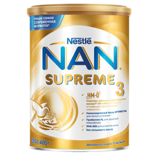Смесь молочная детская NAN 3 Supreme с 12 месяцев, 400г