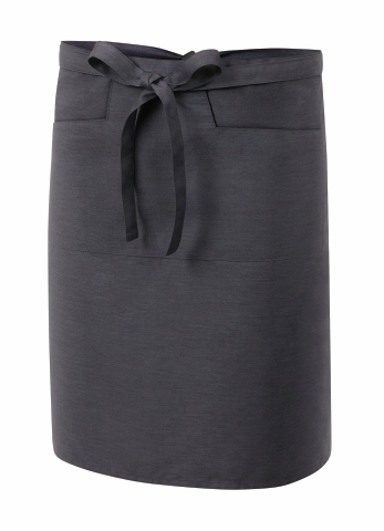 METRO PROFESSIONAL Фартук короткий черный, 3шт х 55см