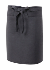 METRO PROFESSIONAL Фартук короткий черный, 3шт х 55см