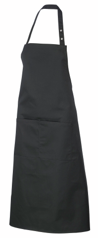 METRO PROFESSIONAL Фартук черный, 3шт х 100см