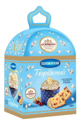 Кекс Коломенское Праздничный творожный, 450г