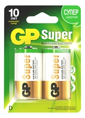 Батарейки GP Super D, 2шт