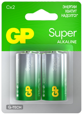 Батарейки GP Super C, 2шт