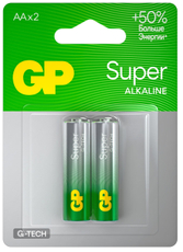 Батарейки GP Super AA, 2шт