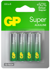 Батарейки GP Super AA, 4шт