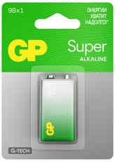 Батарейки GP Super 9V, 1шт