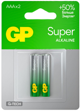Батарейки GP Super AAA, 2шт