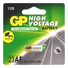 Батарейки GP Ultra 23A, 1шт