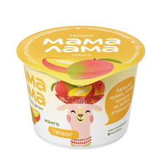 Творог детский Мама Лама Манго 3.8% с 3 лет, 100г