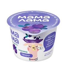Творог МАМА ЛАМА Черника 3,8%, 100 г