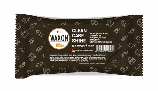 Салфетки влажные Dr.Waxon для гладкой кожи 15шт, 65г