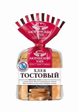 Хлеб Аютинский хлеб тостовый пшеничный нарезной, 280г