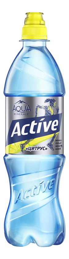 Вода минеральная AQUA MINERALE Цитрус, 0,5 л