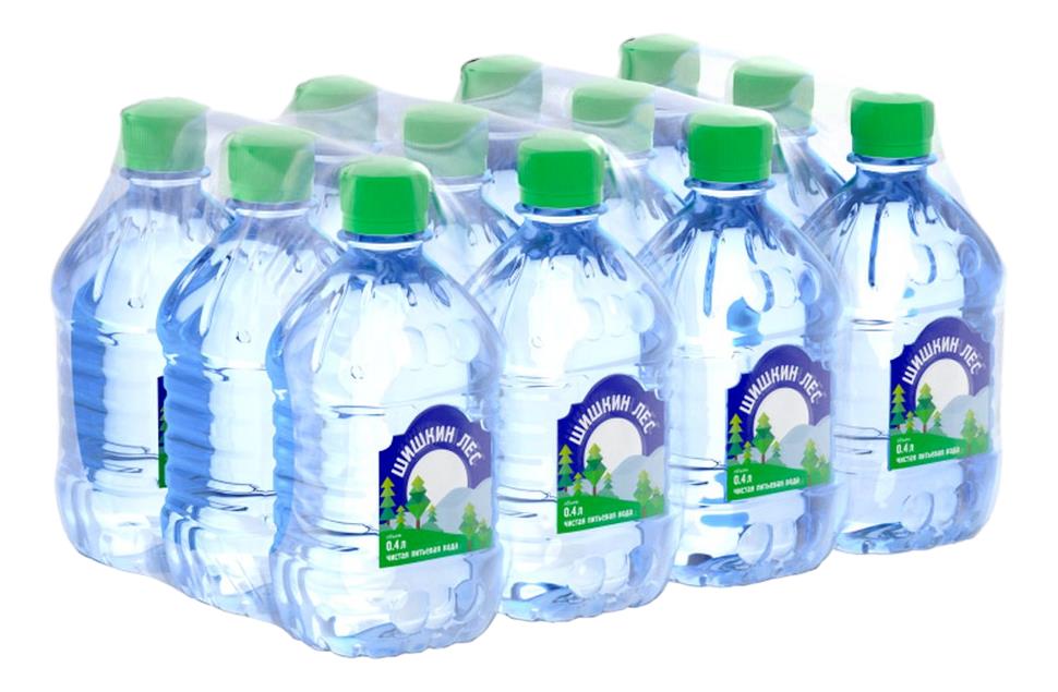 Питьевая вода негазированная ШИШКИН ЛЕС, 0,4л
