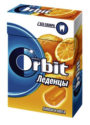 Леденцы ORBIT Лимон и Мята, 8x35 г купить с доставкой на дом, цены в ...