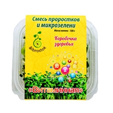 Смесь проростков и микрозелени Sibrostok витаминная, 100г