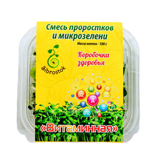 Смесь проростков и микрозелени Sibrostok витаминная, 100г