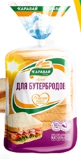 Хлеб Каравай пшеничный для бутербродов, 300г