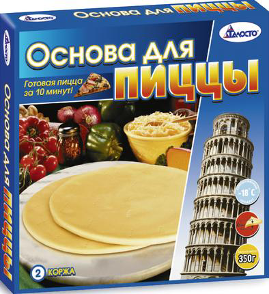 Основа для пиццы ТАЛОСТО, 350г купить с доставкой на дом, цены в ...