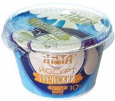Йогурт Янта Греческий 10%, 190г