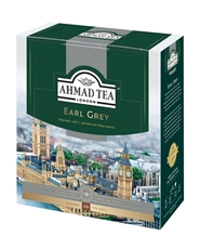 Чай Ahmad Tea Earl Grey черный с бергамотом (2г x 100шт), 200г